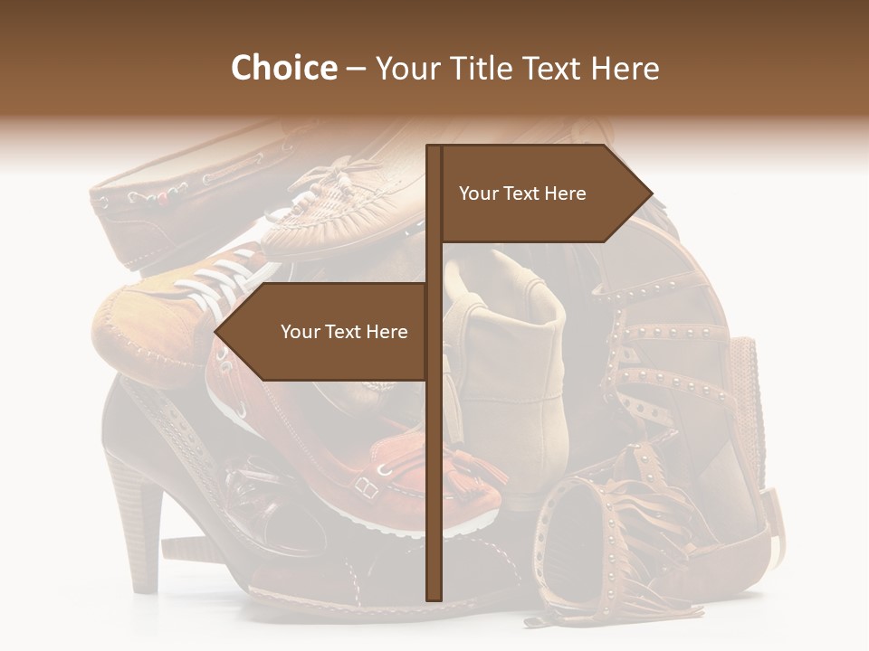 Straps Fetish Clothing PowerPoint Template