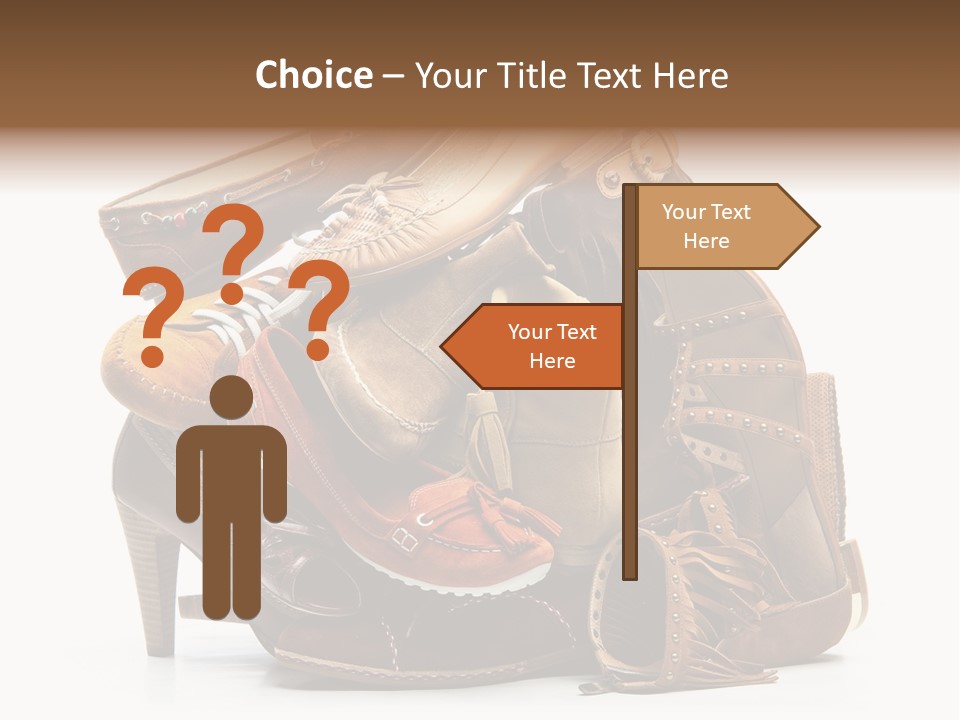 Straps Fetish Clothing PowerPoint Template