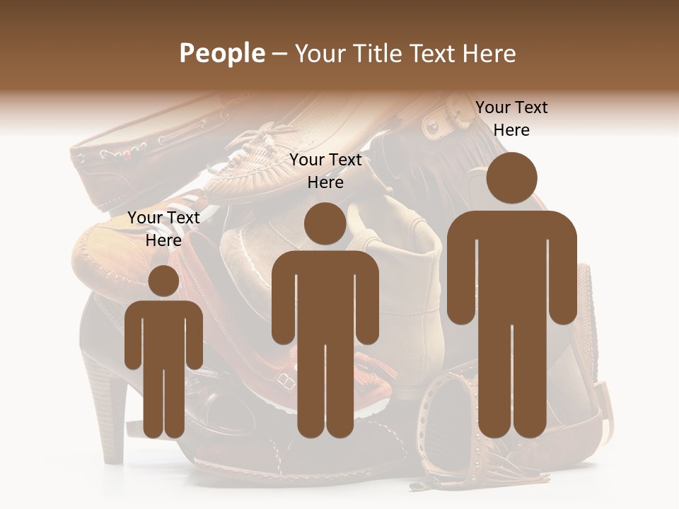 Straps Fetish Clothing PowerPoint Template