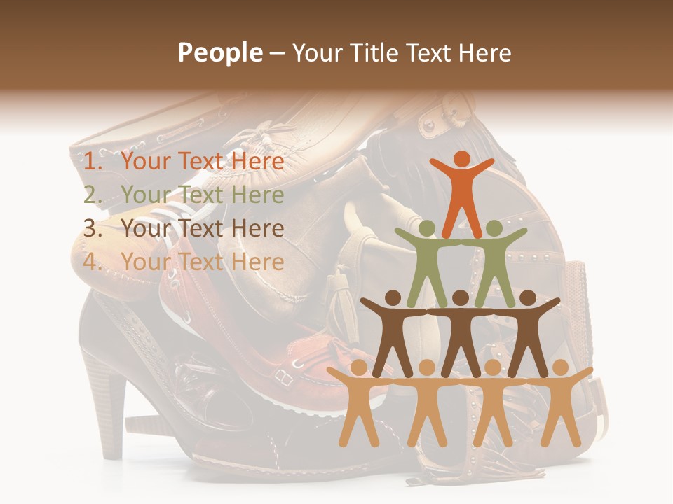 Straps Fetish Clothing PowerPoint Template