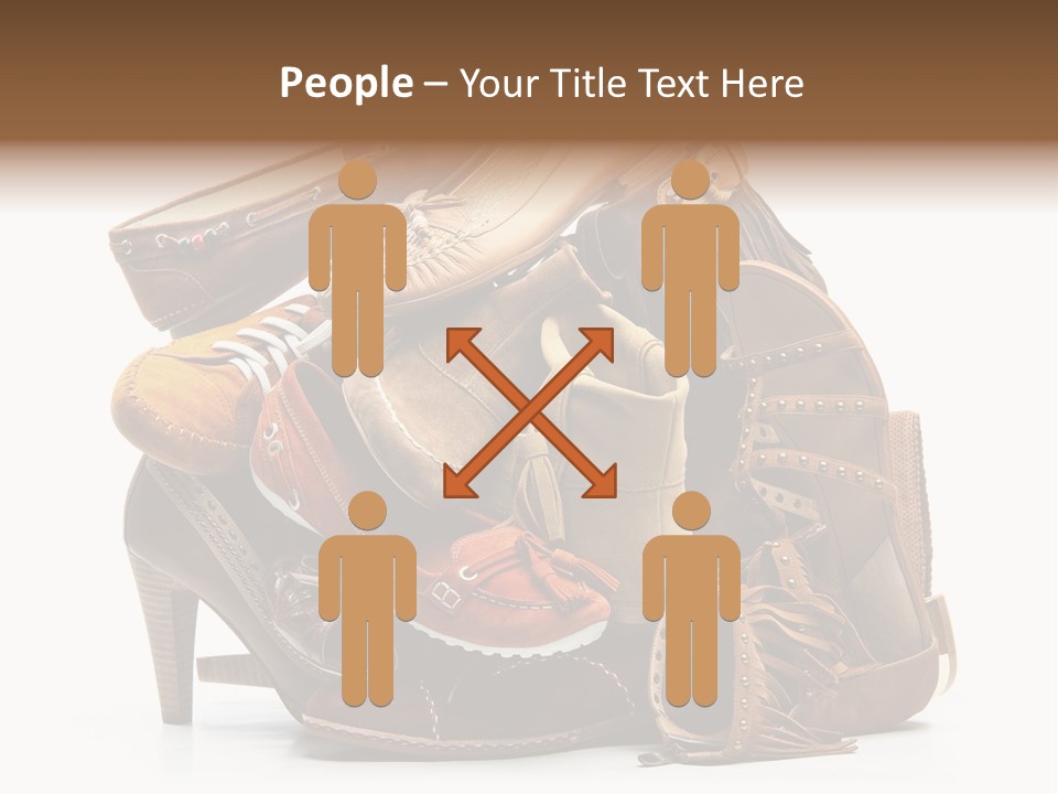 Straps Fetish Clothing PowerPoint Template