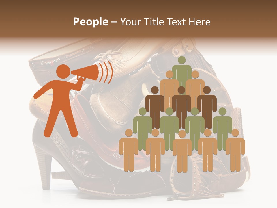 Straps Fetish Clothing PowerPoint Template