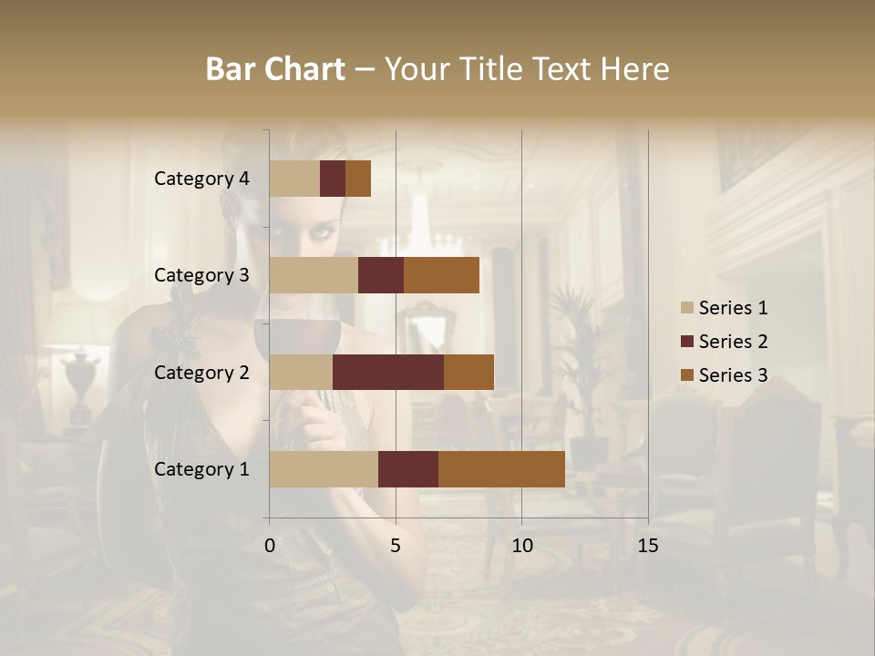 Female Fashion Table PowerPoint Template