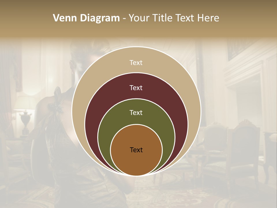 Female Fashion Table PowerPoint Template