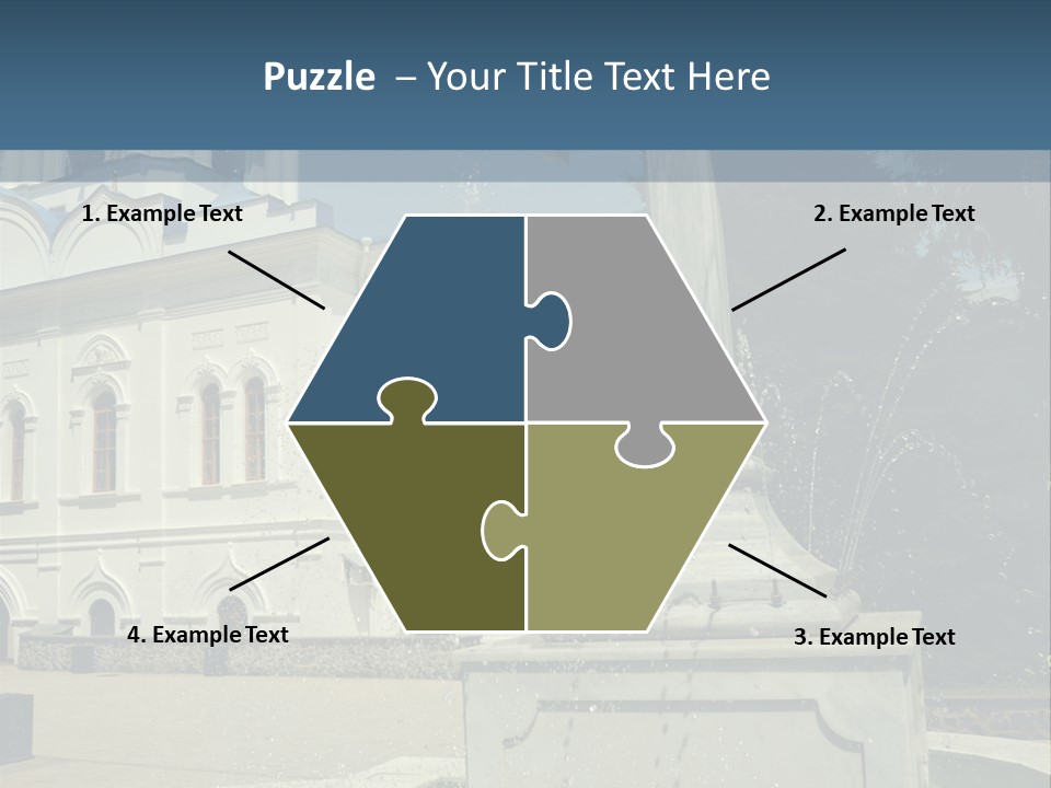 Eternity Rescue Cross PowerPoint Template