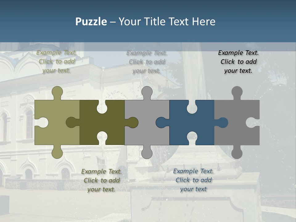 Eternity Rescue Cross PowerPoint Template