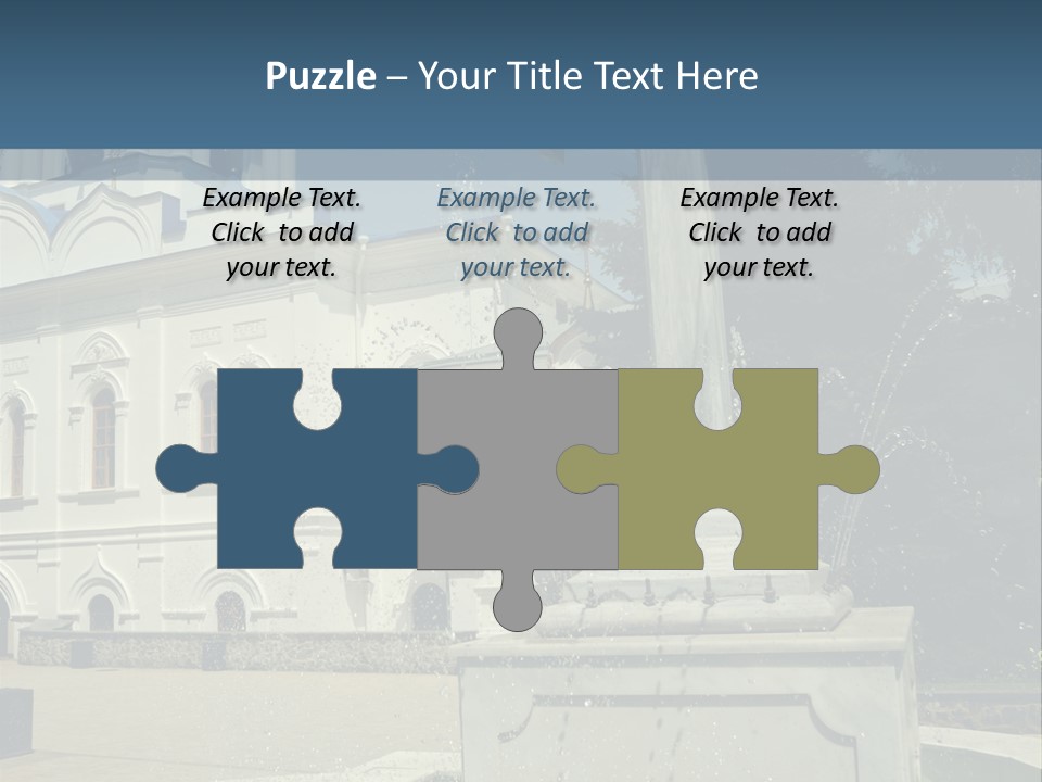 Eternity Rescue Cross PowerPoint Template