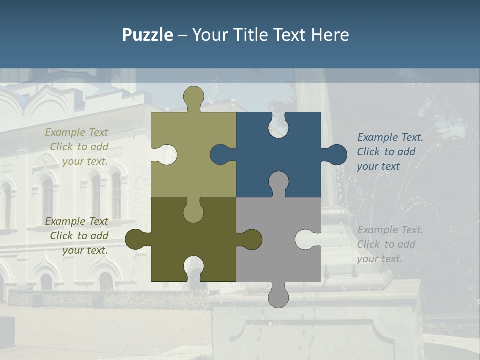 Eternity Rescue Cross PowerPoint Template