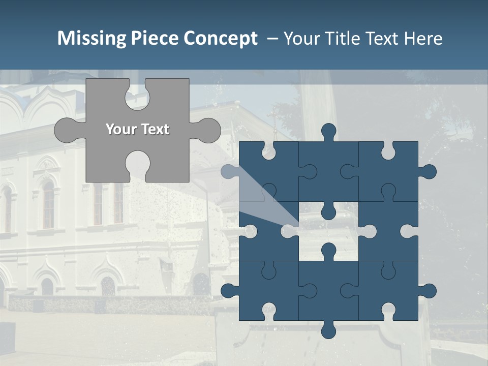 Eternity Rescue Cross PowerPoint Template