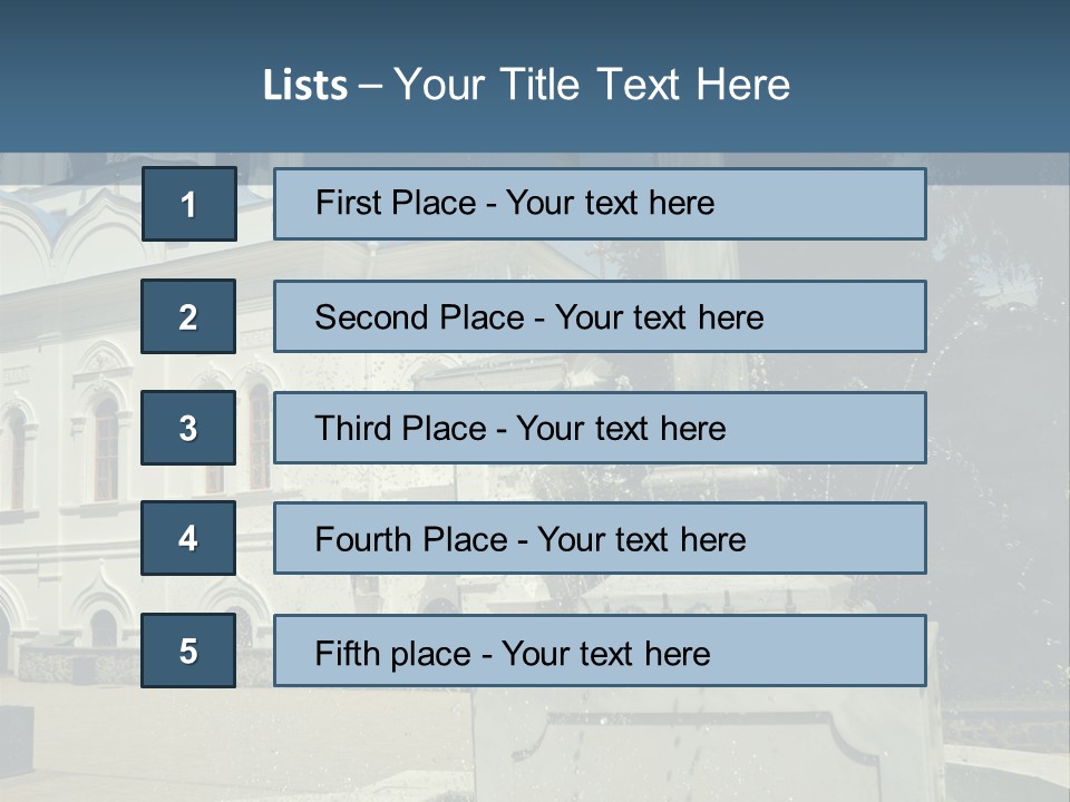 Eternity Rescue Cross PowerPoint Template