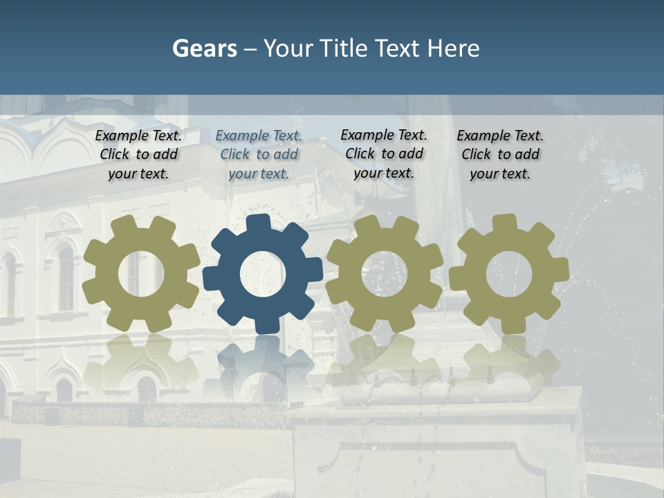 Eternity Rescue Cross PowerPoint Template