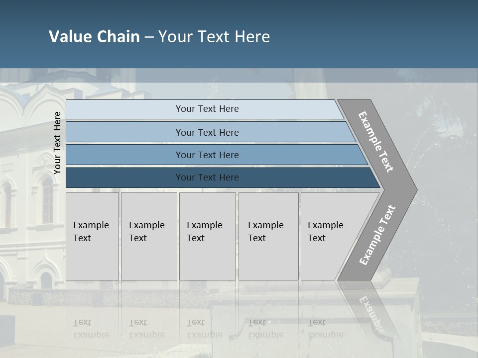 Eternity Rescue Cross PowerPoint Template