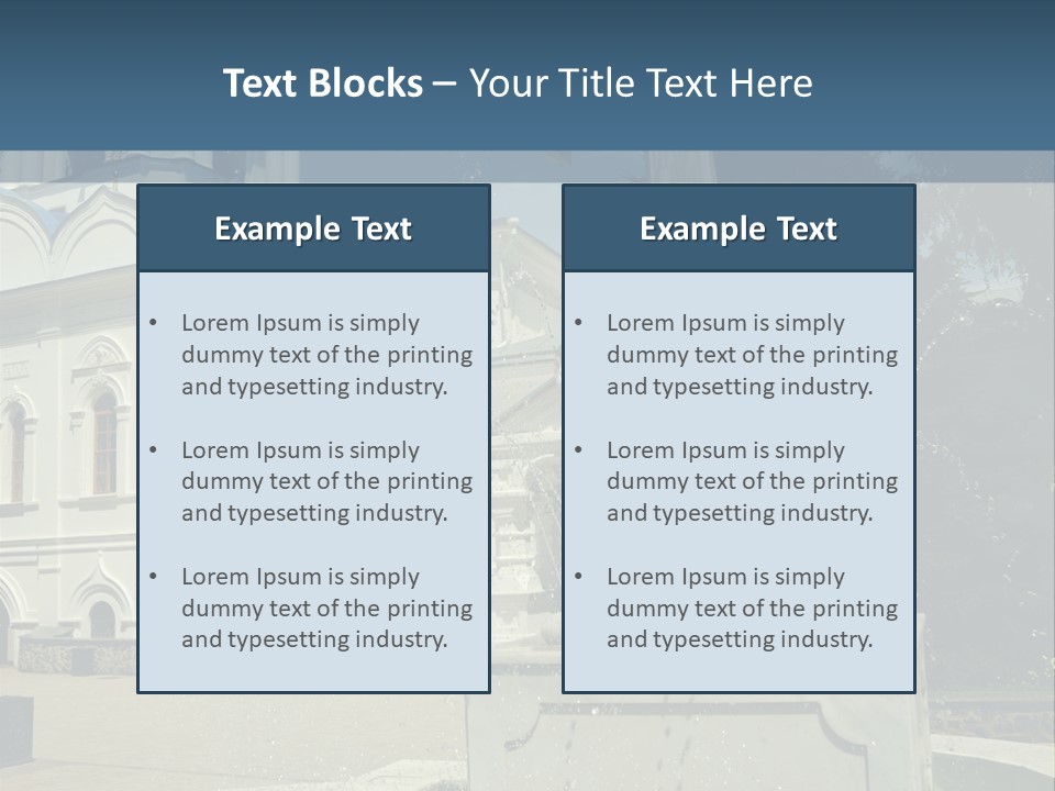 Eternity Rescue Cross PowerPoint Template