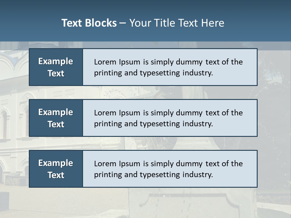 Eternity Rescue Cross PowerPoint Template