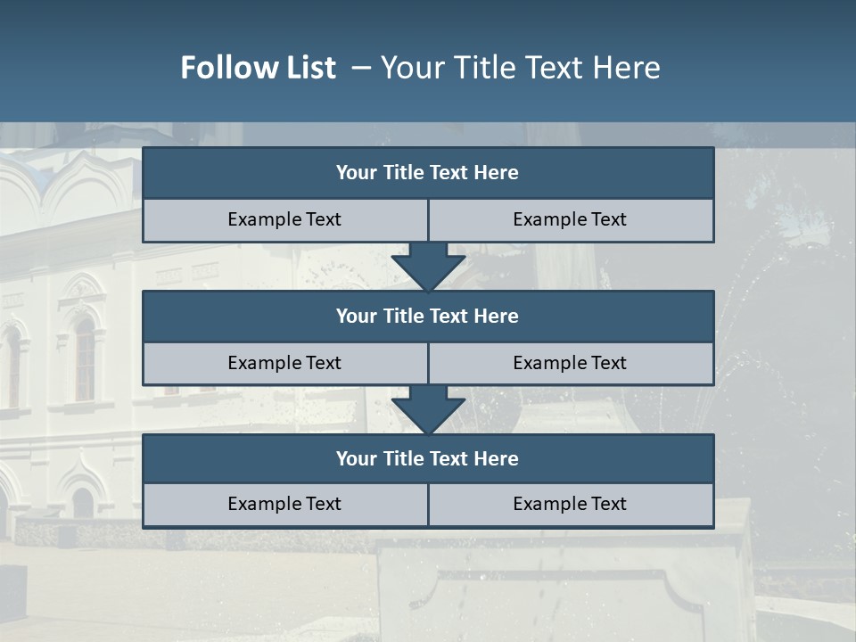 Eternity Rescue Cross PowerPoint Template