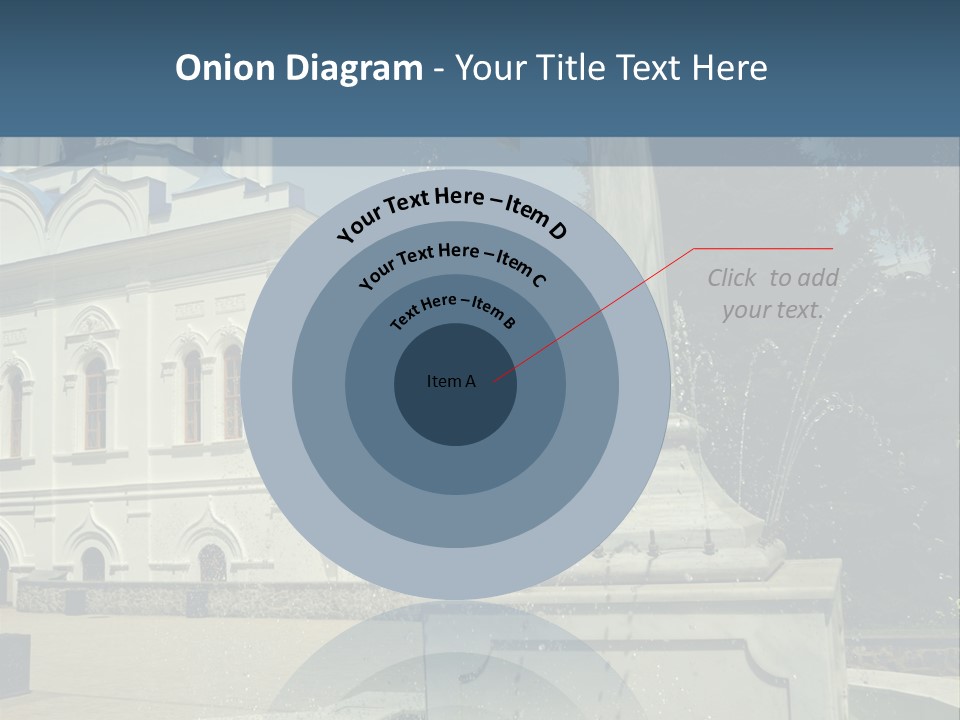Eternity Rescue Cross PowerPoint Template