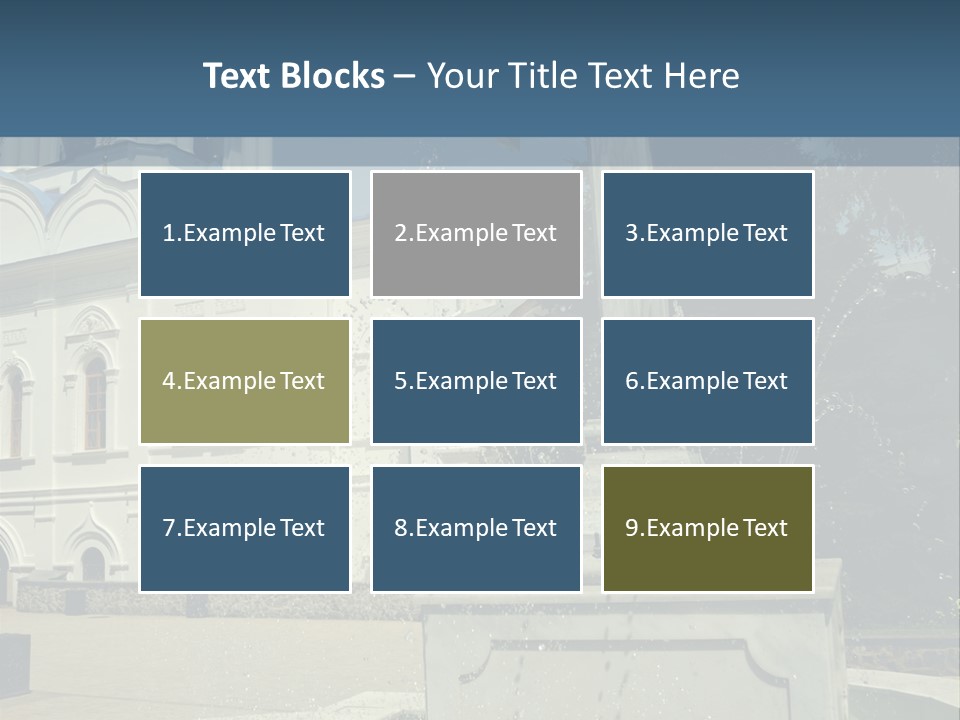 Eternity Rescue Cross PowerPoint Template