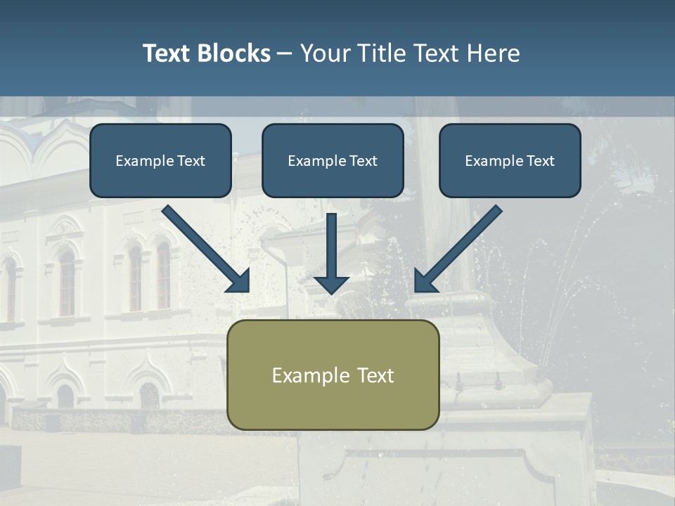 Eternity Rescue Cross PowerPoint Template