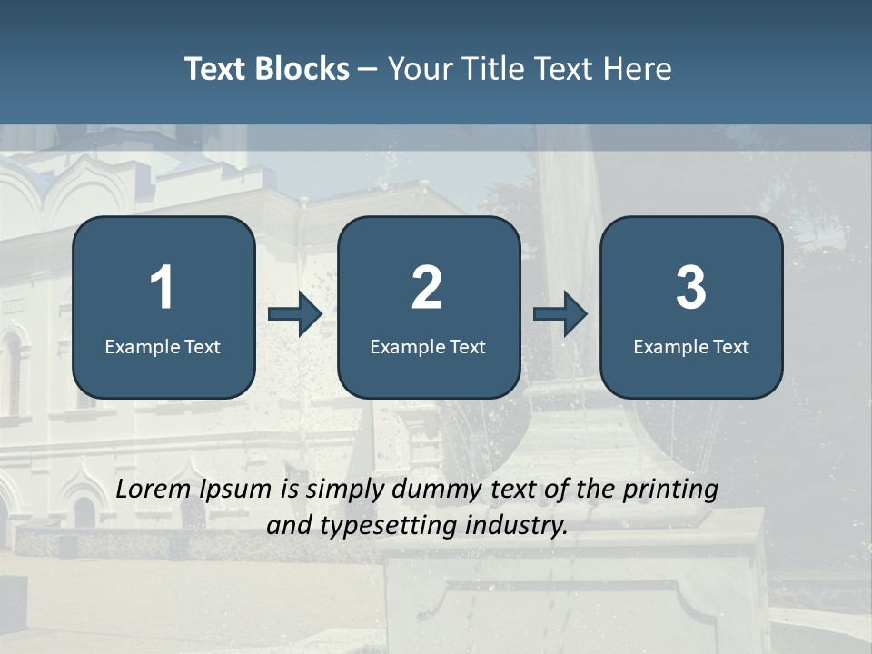 Eternity Rescue Cross PowerPoint Template