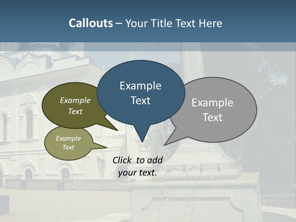 Eternity Rescue Cross PowerPoint Template