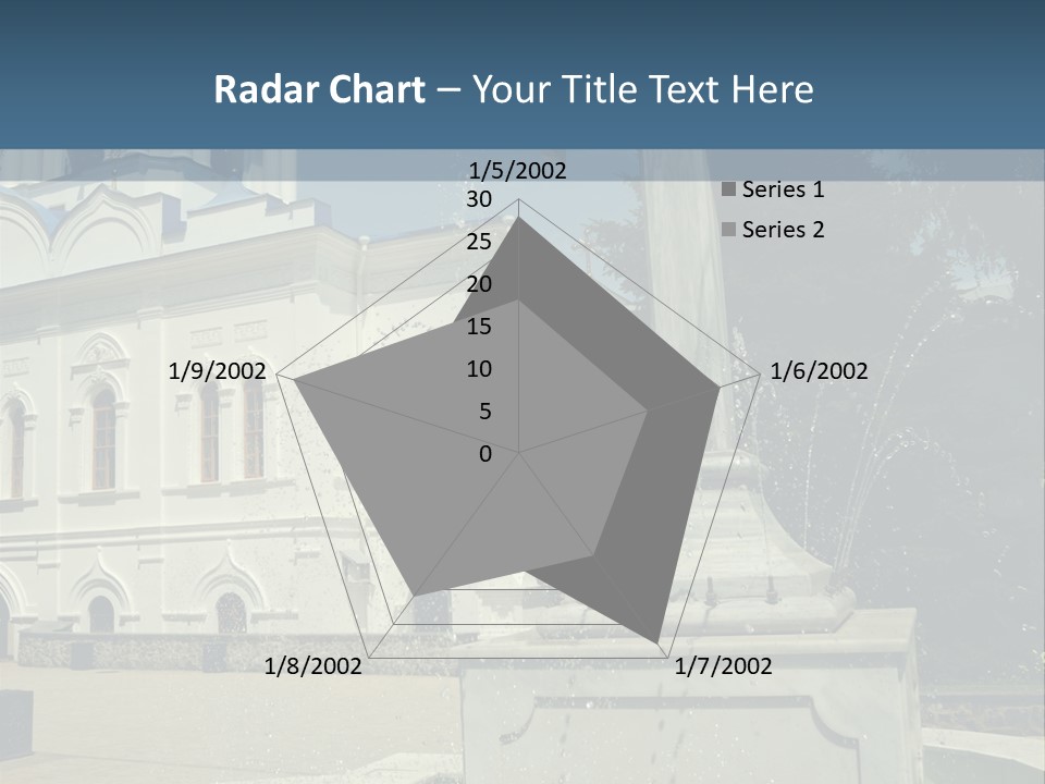 Eternity Rescue Cross PowerPoint Template