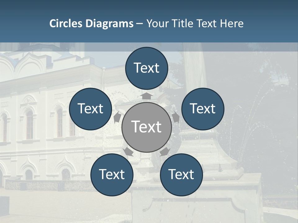 Eternity Rescue Cross PowerPoint Template