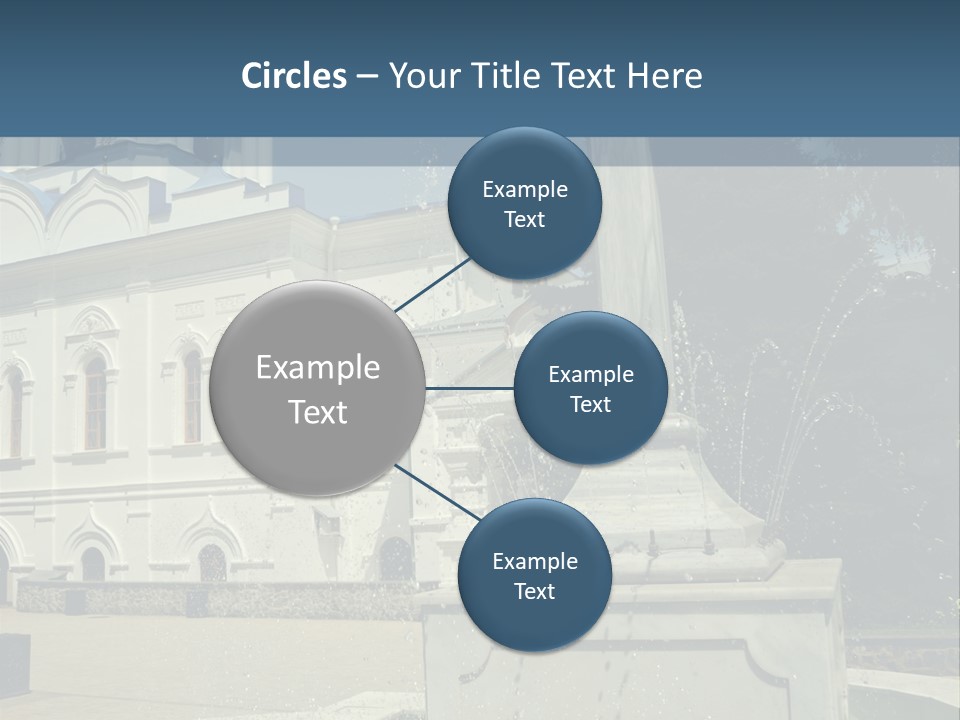 Eternity Rescue Cross PowerPoint Template