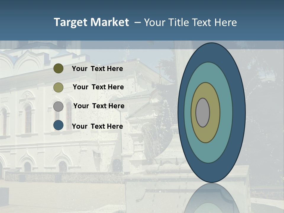 Eternity Rescue Cross PowerPoint Template