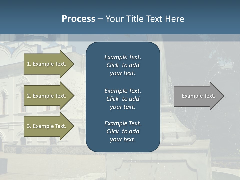 Eternity Rescue Cross PowerPoint Template