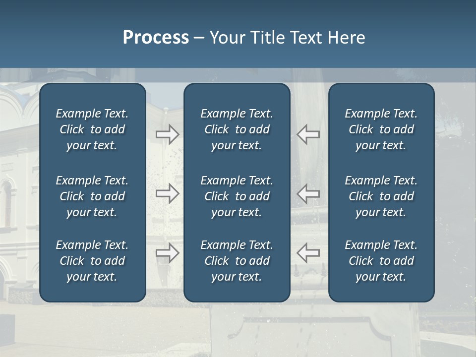 Eternity Rescue Cross PowerPoint Template