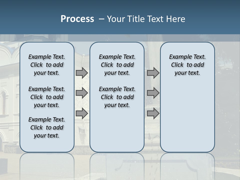 Eternity Rescue Cross PowerPoint Template