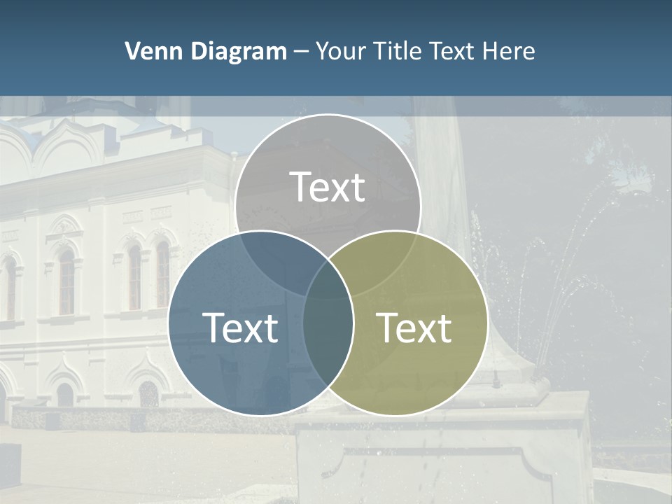 Eternity Rescue Cross PowerPoint Template