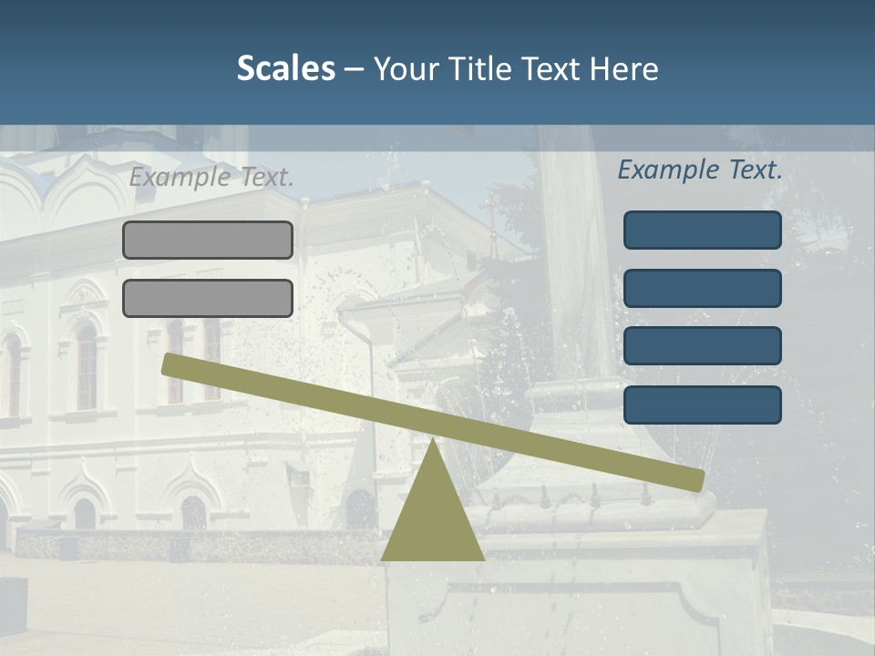 Eternity Rescue Cross PowerPoint Template
