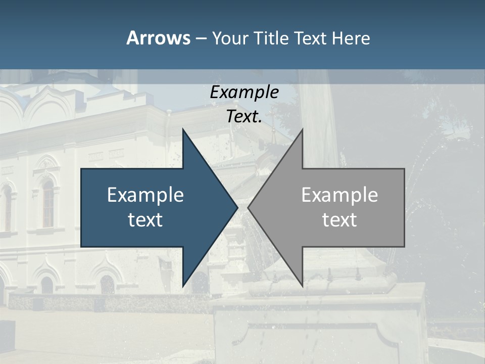 Eternity Rescue Cross PowerPoint Template