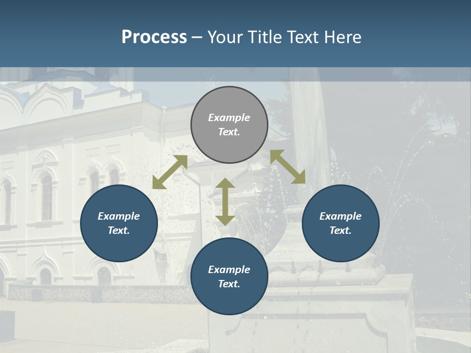 Eternity Rescue Cross PowerPoint Template