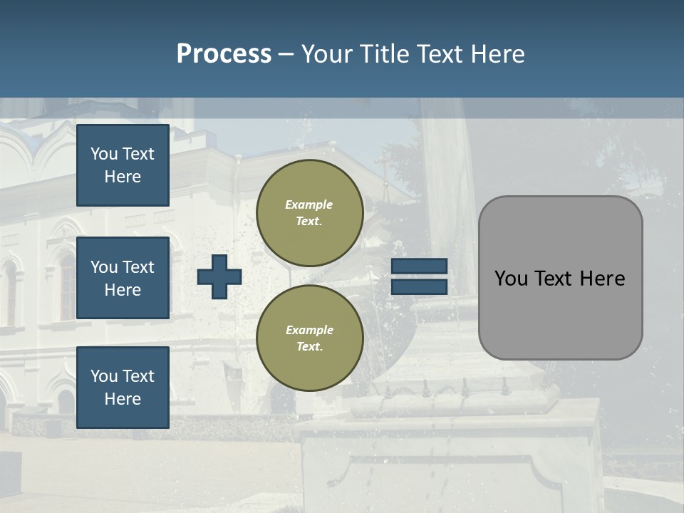 Eternity Rescue Cross PowerPoint Template