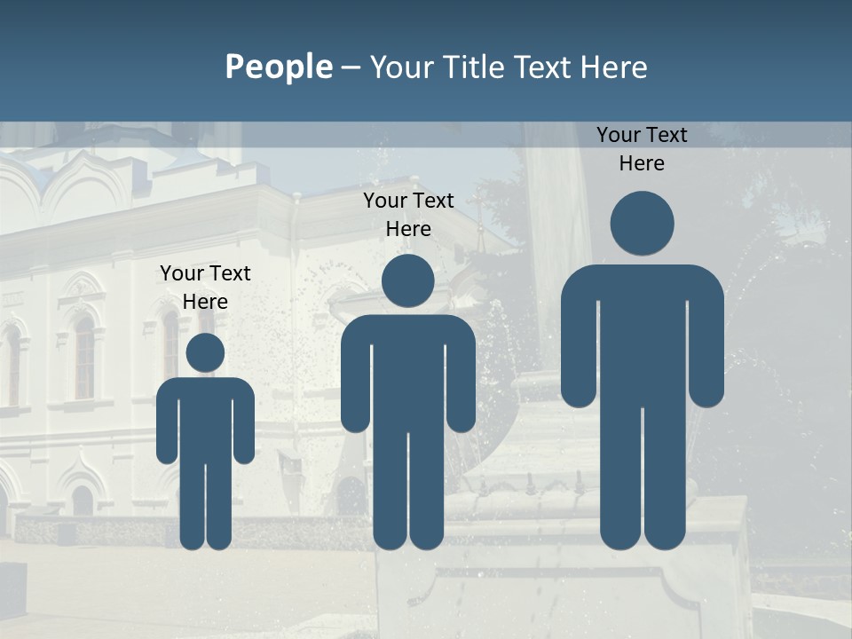 Eternity Rescue Cross PowerPoint Template