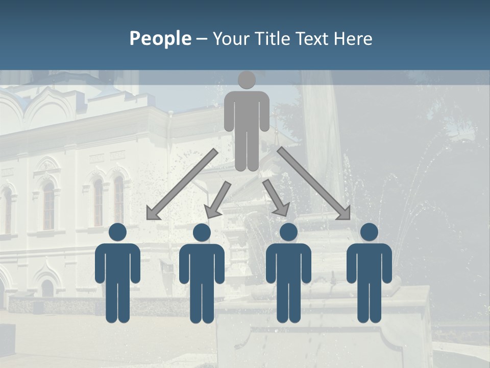 Eternity Rescue Cross PowerPoint Template