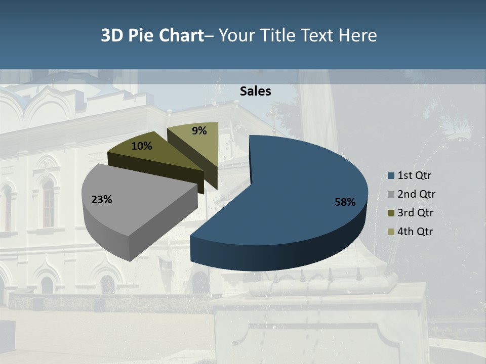 Eternity Rescue Cross PowerPoint Template