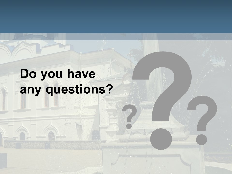 Eternity Rescue Cross PowerPoint Template