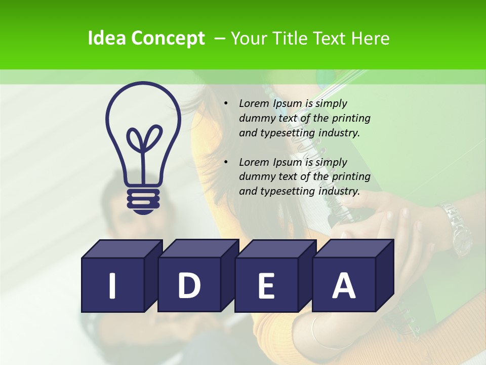 Learn Smile Student PowerPoint Template