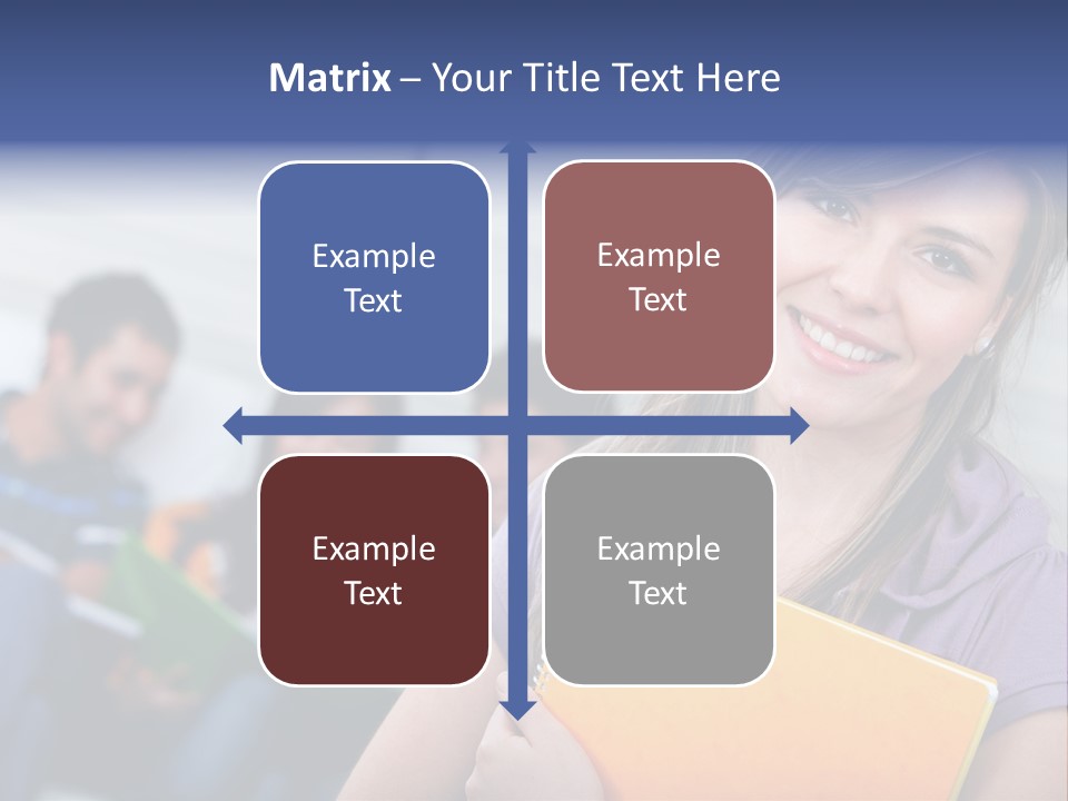 Attractive Person Team PowerPoint Template