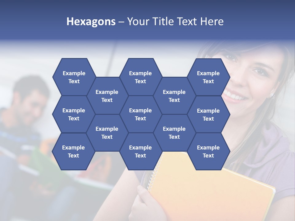 Attractive Person Team PowerPoint Template