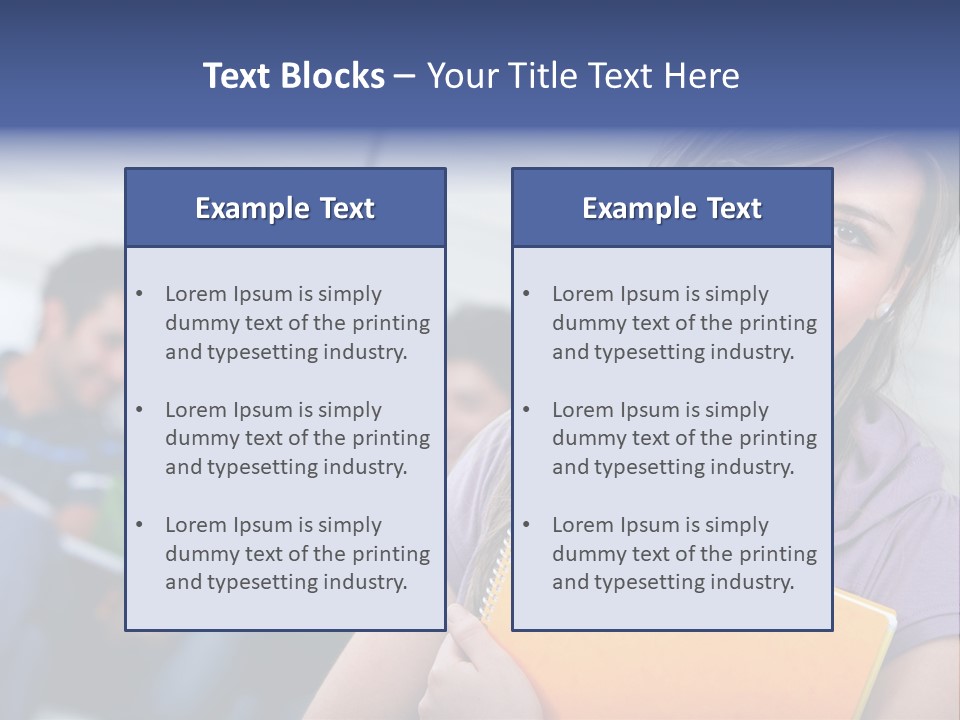 Attractive Person Team PowerPoint Template
