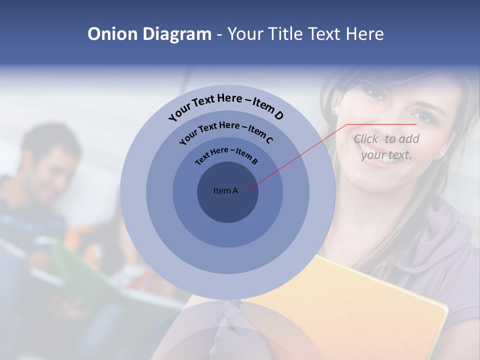 Attractive Person Team PowerPoint Template