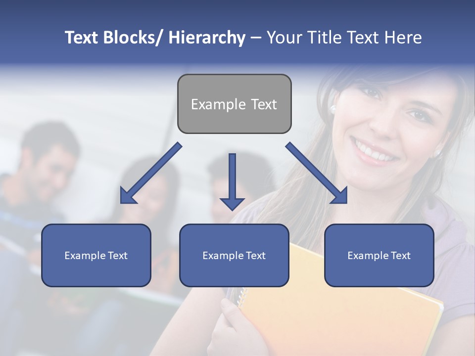 Attractive Person Team PowerPoint Template