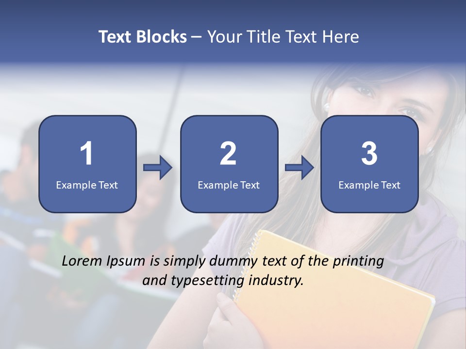 Attractive Person Team PowerPoint Template