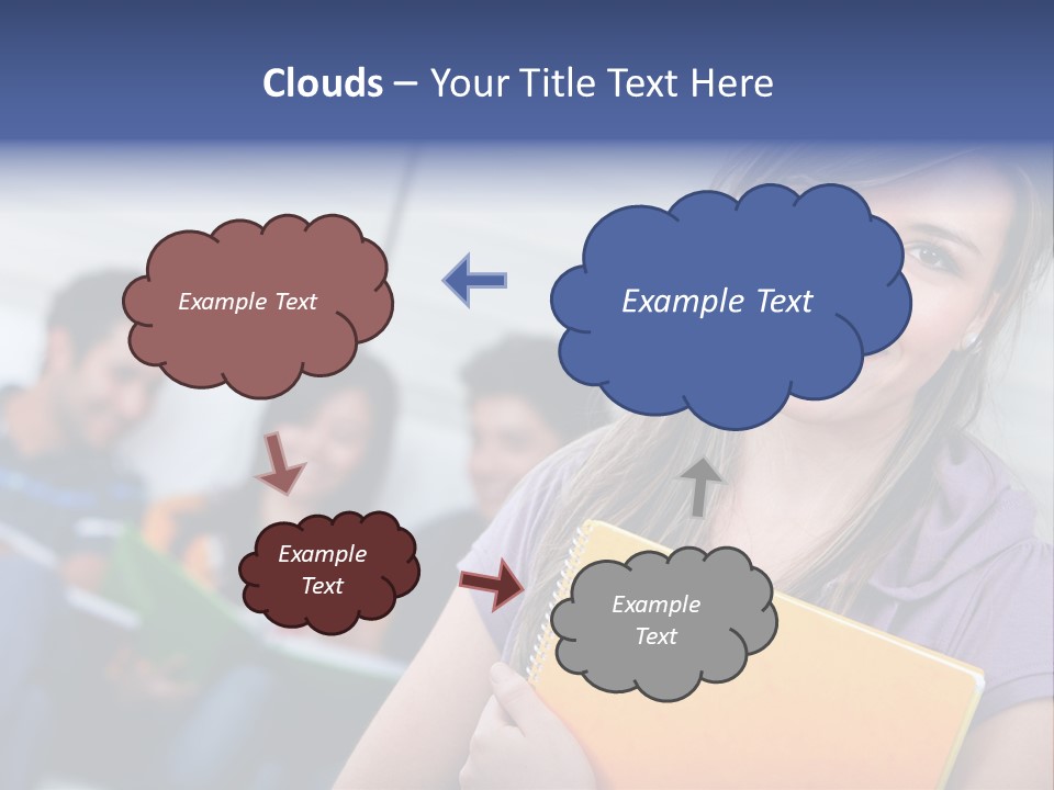Attractive Person Team PowerPoint Template