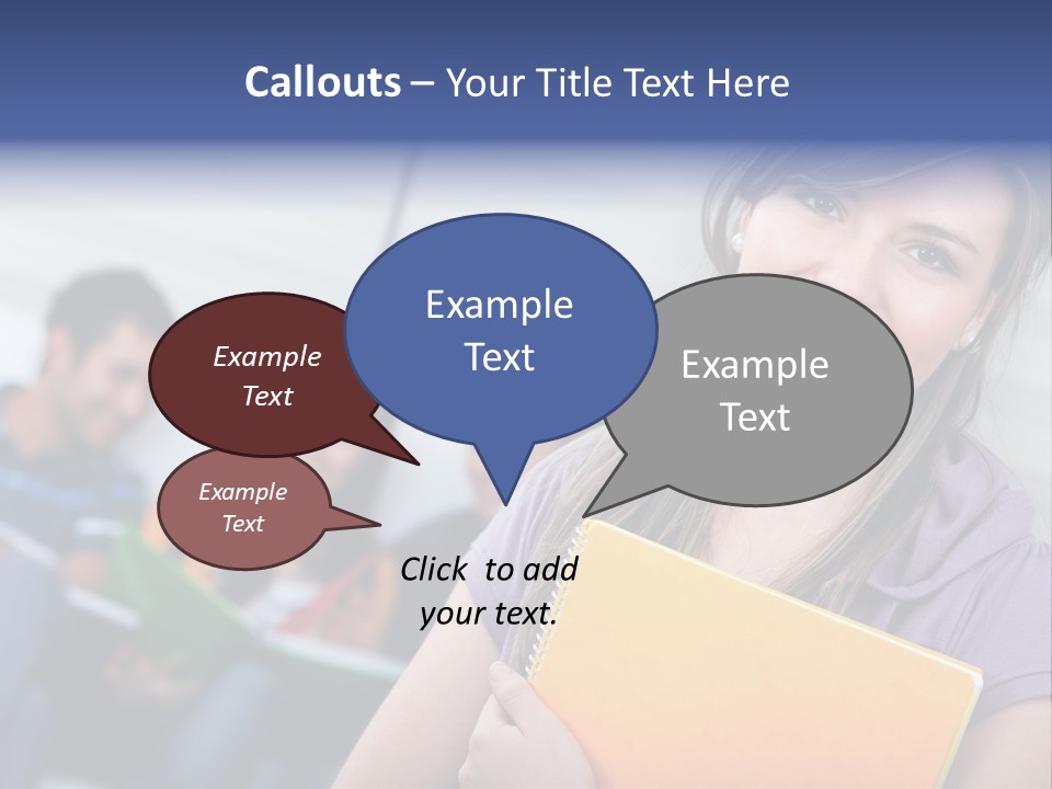 Attractive Person Team PowerPoint Template