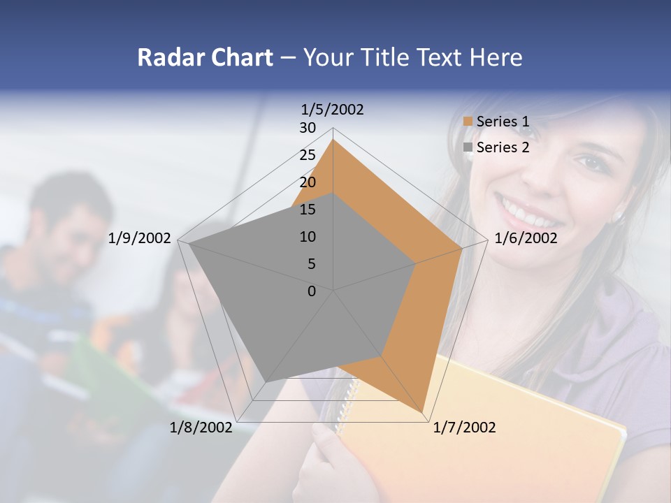 Attractive Person Team PowerPoint Template